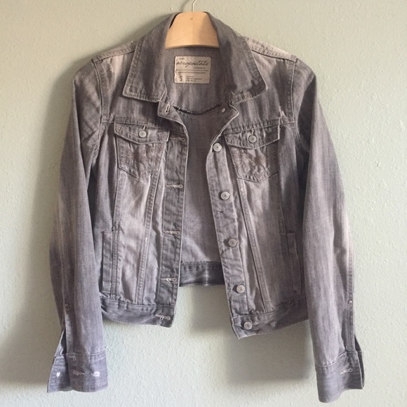 Aeropostale Jackets & Blazers - Distressed jean jacket